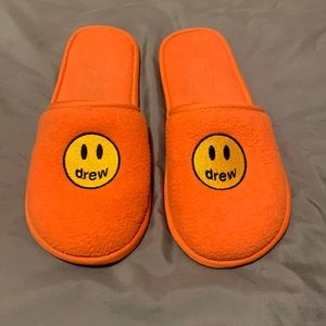 Authentic Drew House Slippers Orange Size S/M - worn a handful of times!!